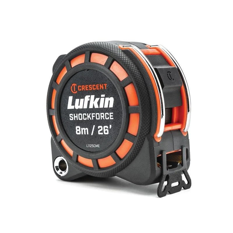 Crescent Lufkin® Shockforce Dual-Sided Tape 8m/26ft (Width 30mm) - L1125CME2