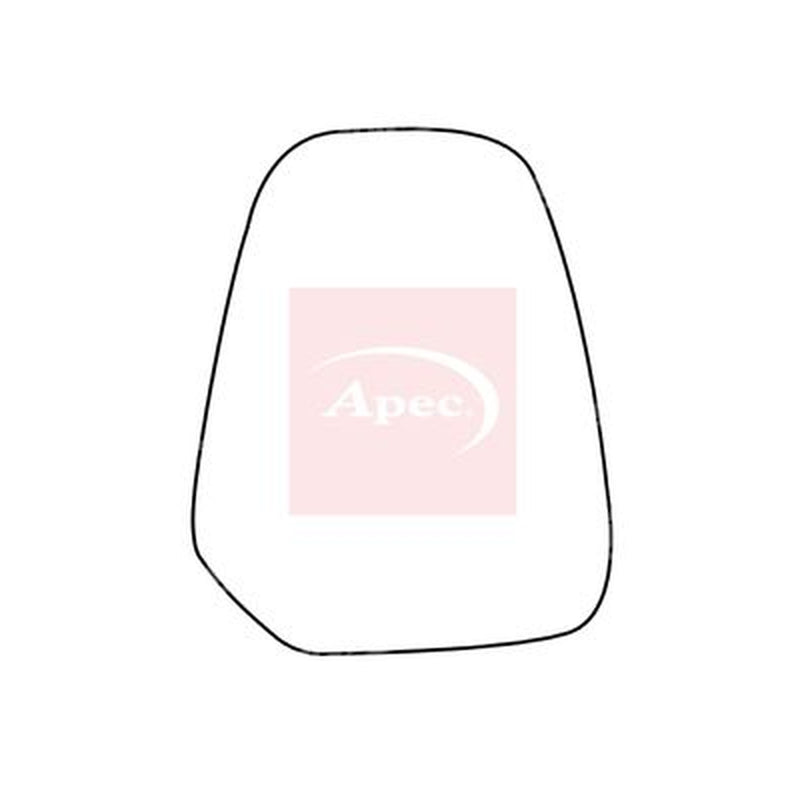 Apec Exterior Wing Mirror Glass Left AMS2637