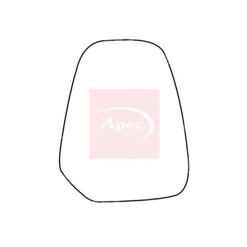 Apec Exterior Wing Mirror Glass Left AMS2637