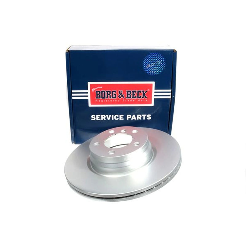 Borg & Beck 2 x Vented Front Brake Discs BBD6010S