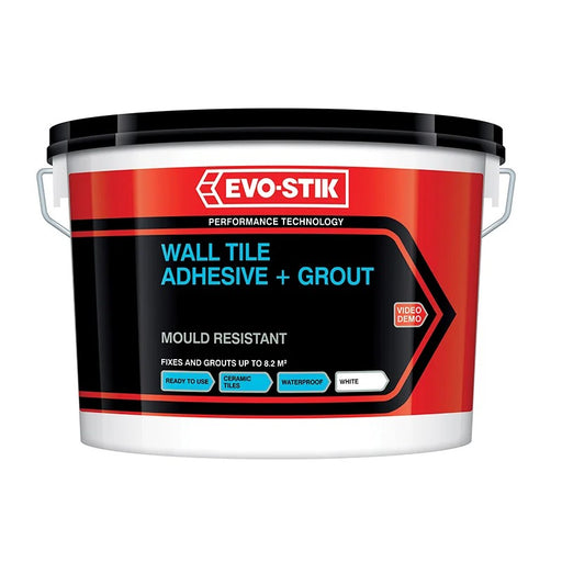 Evo-Stik Mould Resistant Wall Tile Adhesive & Grout 2.5 litre - 30812623