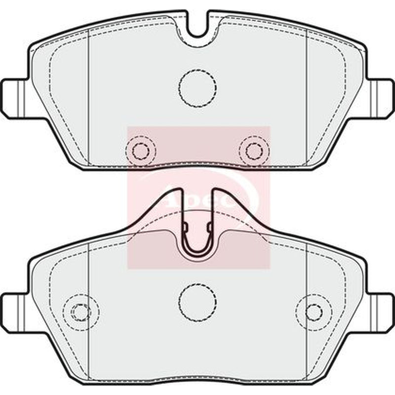 Apec Front Brake Pad Set PAD2014