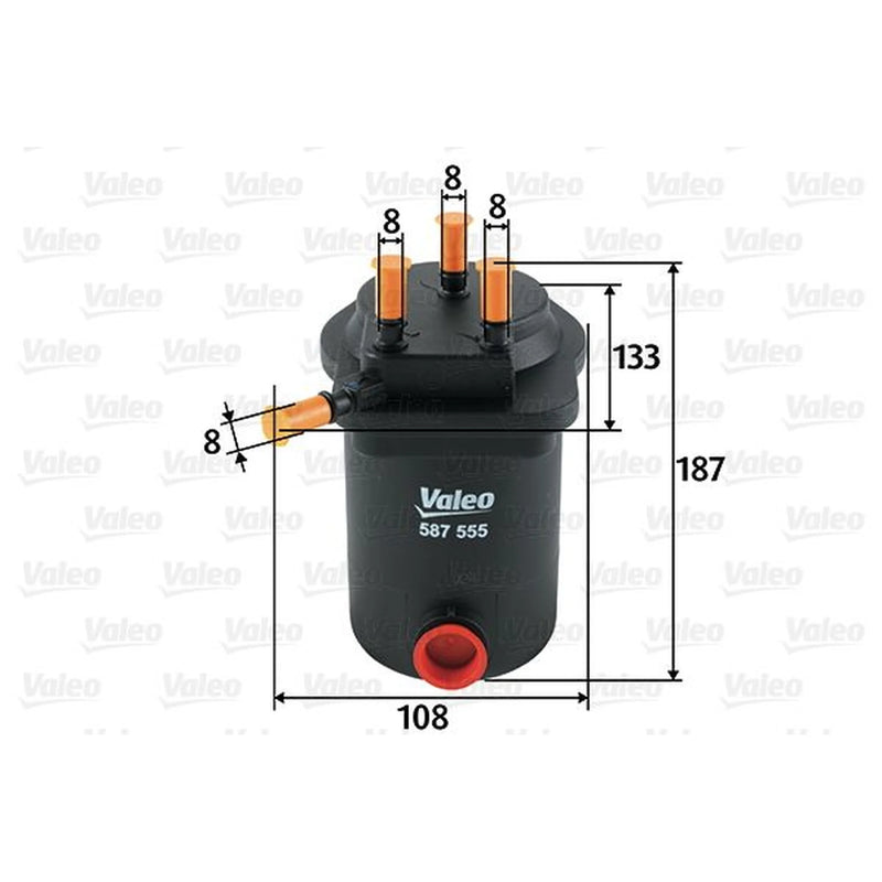Valeo Fuel Filter Element 587555