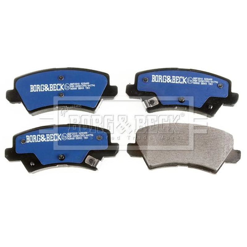 Borg & Beck 4 x Rear Brake Pad Set BBP2810