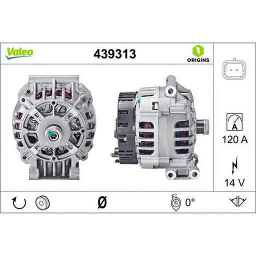 Valeo Car Alternator 12V 439313