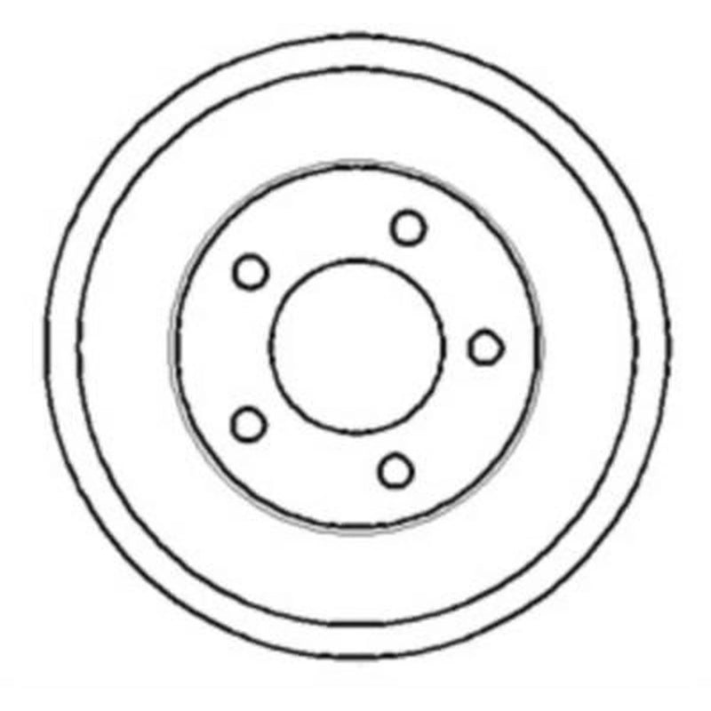 Abtex Brake Drum Assembly Rear BDM996