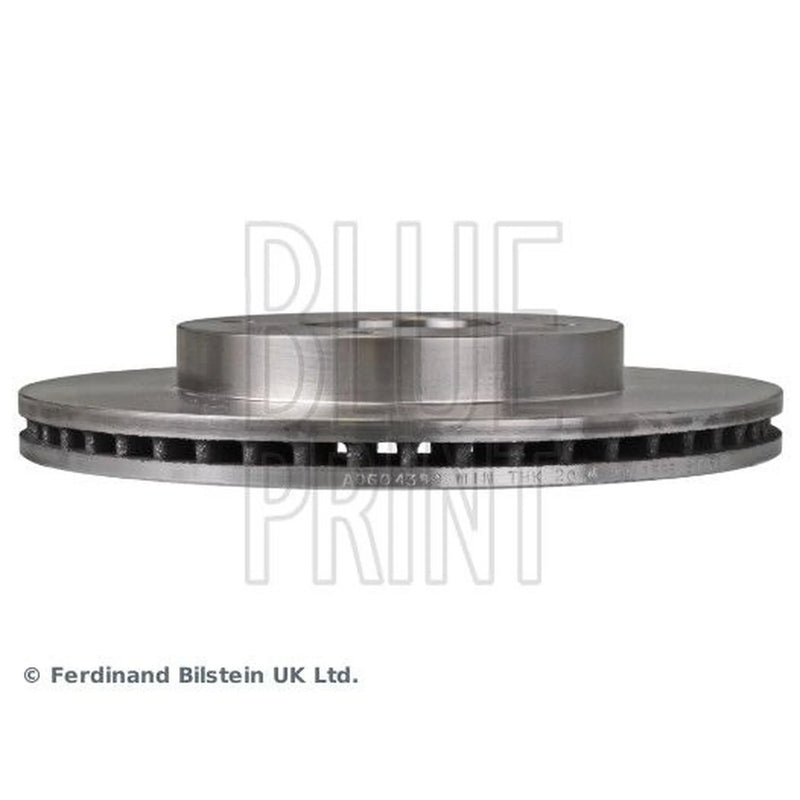 Blue Print 2 x Internally Vented Front Brake Discs ADG04399