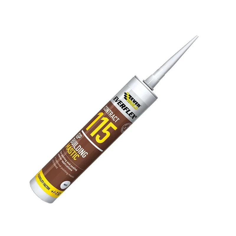 Everbuild Sika Everflex® 115 General Purpose Building Mastic White 285ml