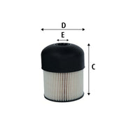 Valeo Fuel Filter Element 587102