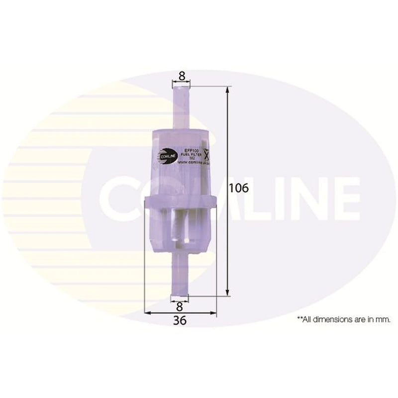 Comline Fuel Filter Element EFF100