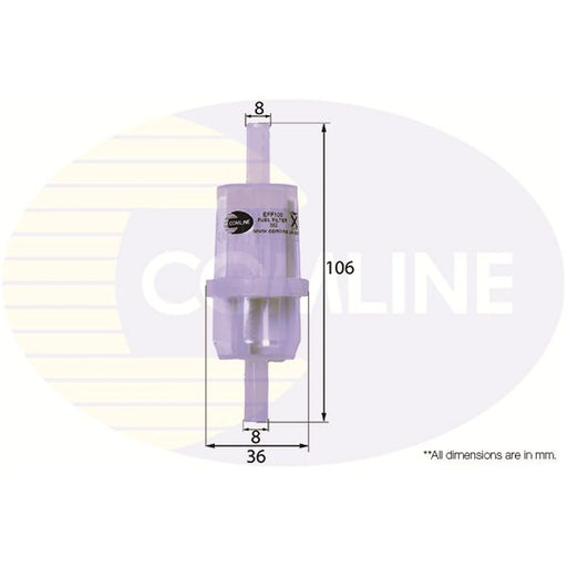 Comline Fuel Filter Element EFF100