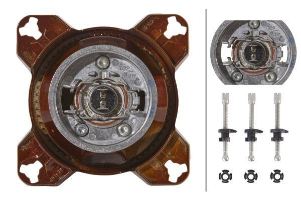 Hella Insert, high beam headlight Right fits Fendt 1K0 008 191-011 1109530-7