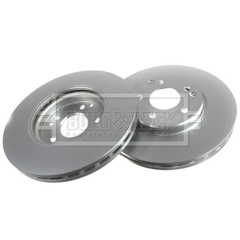 Borg & Beck 2 x Vented Front Brake Discs BBD4141