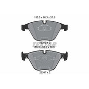 Textar Front Brake Pad Set 2331207