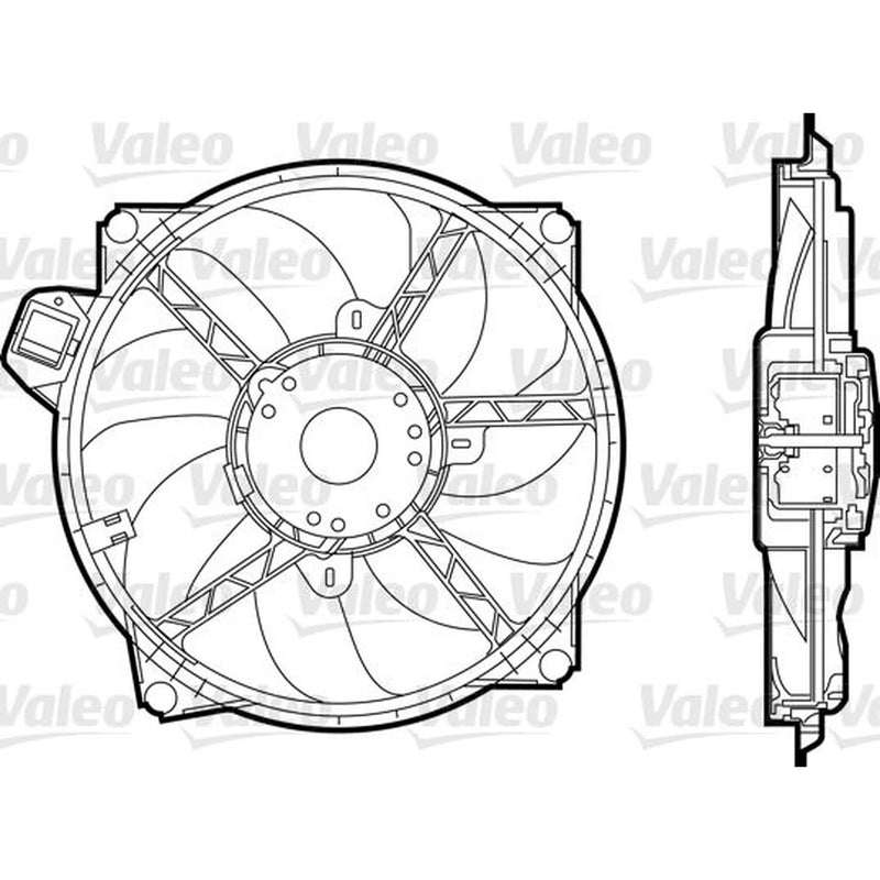 Valeo Engine Cooling Fan 696376