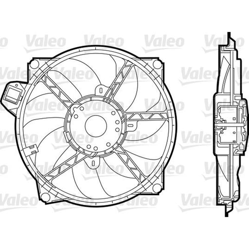 Valeo Engine Cooling Fan 696376