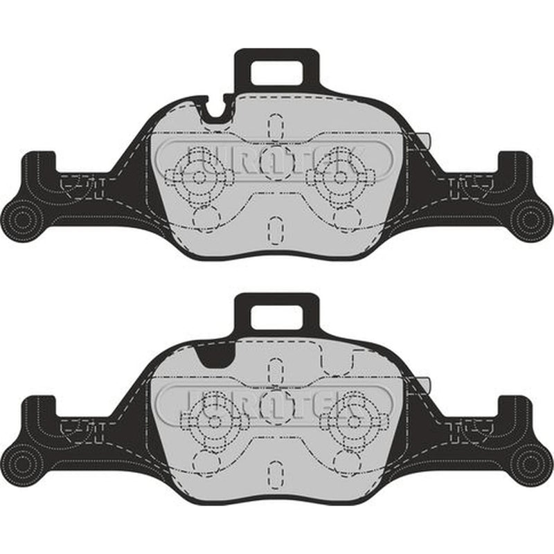 Juratek Front Brake Pad Set JCP8252