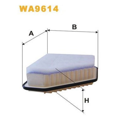 WIX Engine Air Filter WA9614