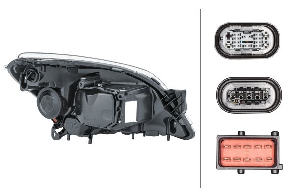 Hella 1ZS 008 710-311 Headlight