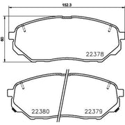 DON Front Brake Pad Set PCP1899