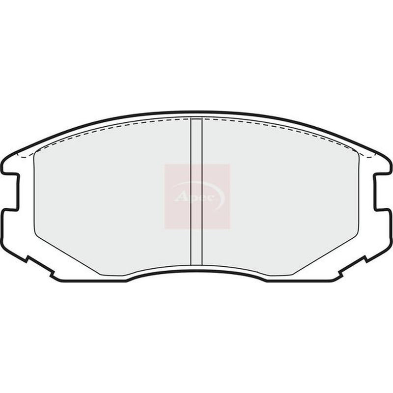 Apec Front Brake Pad Set PAD913