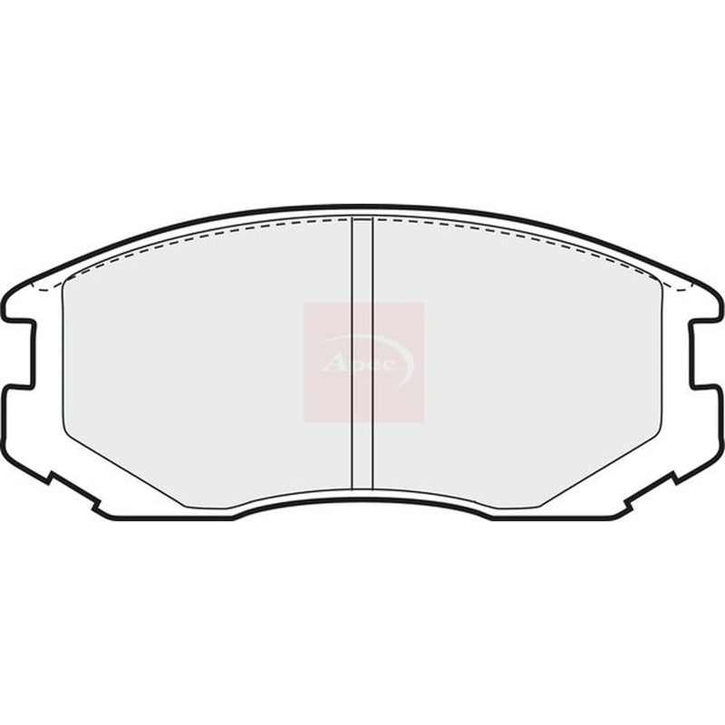 Apec Front Brake Pad Set PAD913