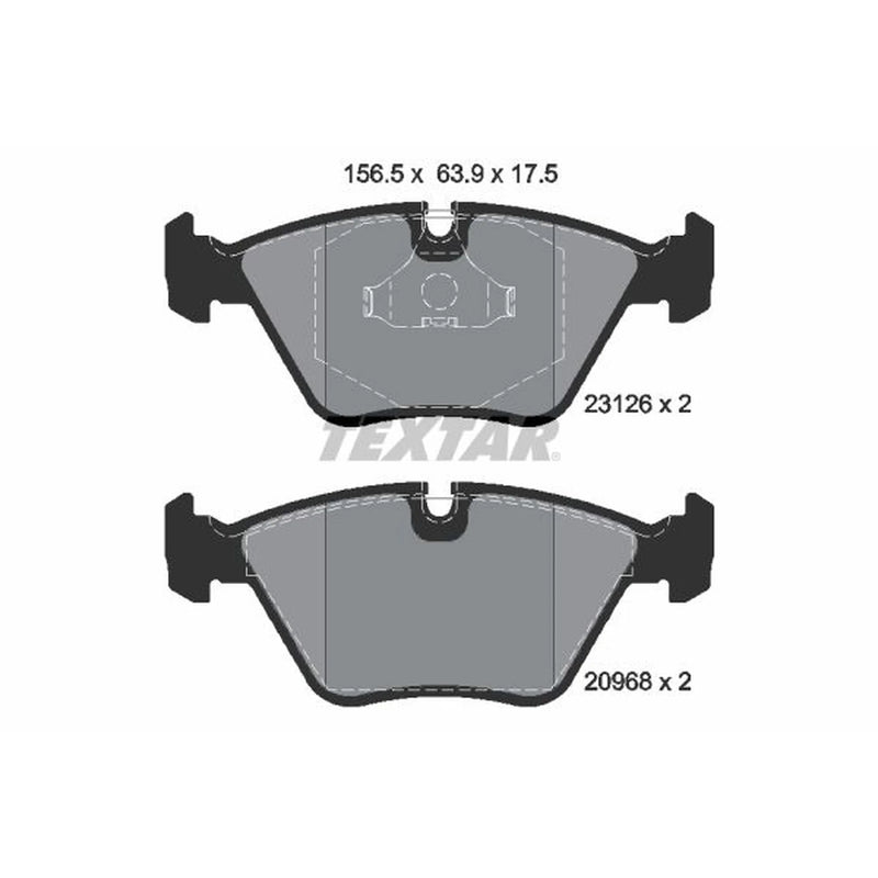 Textar Front Brake Pad Set 2312601