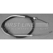 First Line Handbrake Cable Left Rear FKB3305