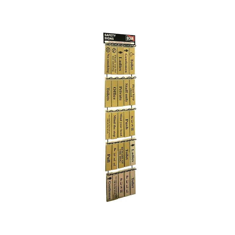 Scan Signs Display - 100 Signs (Metal) - MKIT07TB2