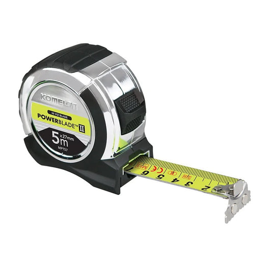 Komelon PowerBlade™ II Pocket Tape 5m (Width 27mm) (Metric only) - MPT57M