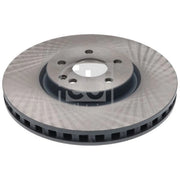 Febi 2 x Front Brake Discs 186350