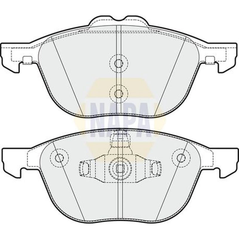 NAPA Front Brake Pad Set NBP1534