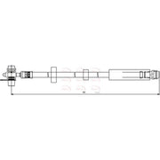 Apec Brake Hydraulic Hose Line Front HOS3811