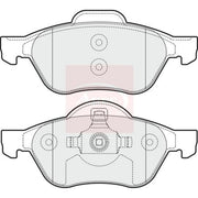 Apec Front Brake Pad Set PAD1716