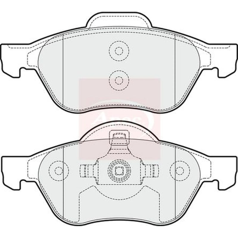 Apec Front Brake Pad Set PAD1716