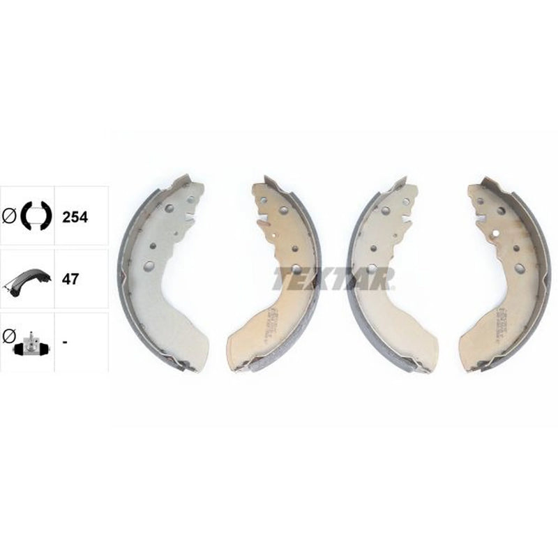 Textar Brake Shoe Set Axle Kit 91051300