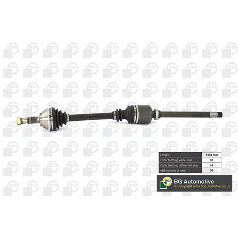 BGA CV Drive Shaft Driveshaft Front Right DS6709RA