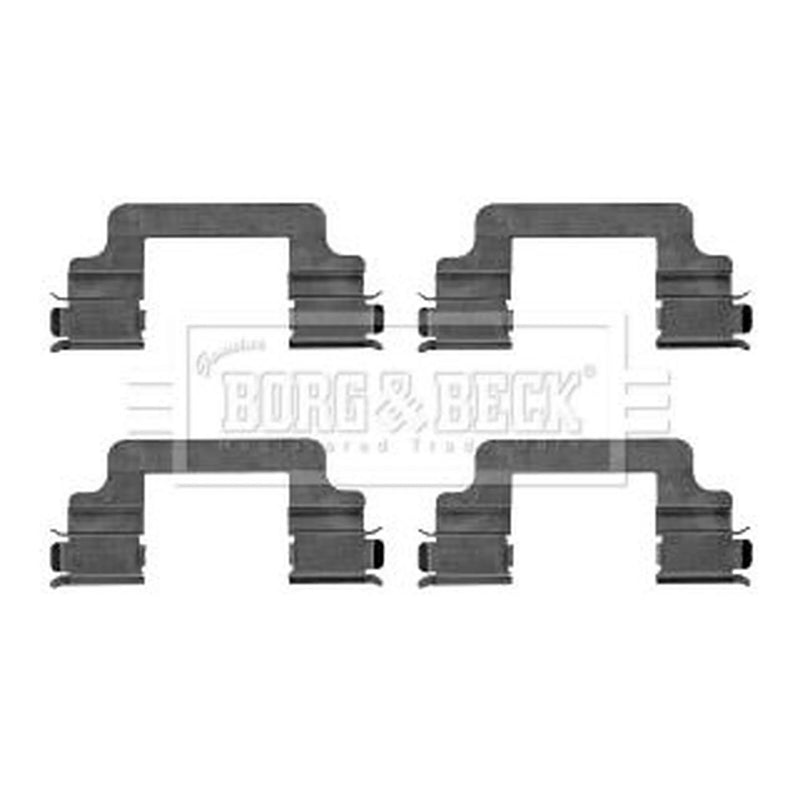 Borg & Beck Brake Pad Accessory Fitting Kit Front BBK1412