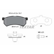 Textar Brake Pad Set 2614101