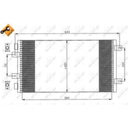 NRF Air Conditioning Condenser 35442