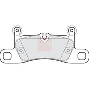 Apec Rear Brake Pad Set PAD2274
