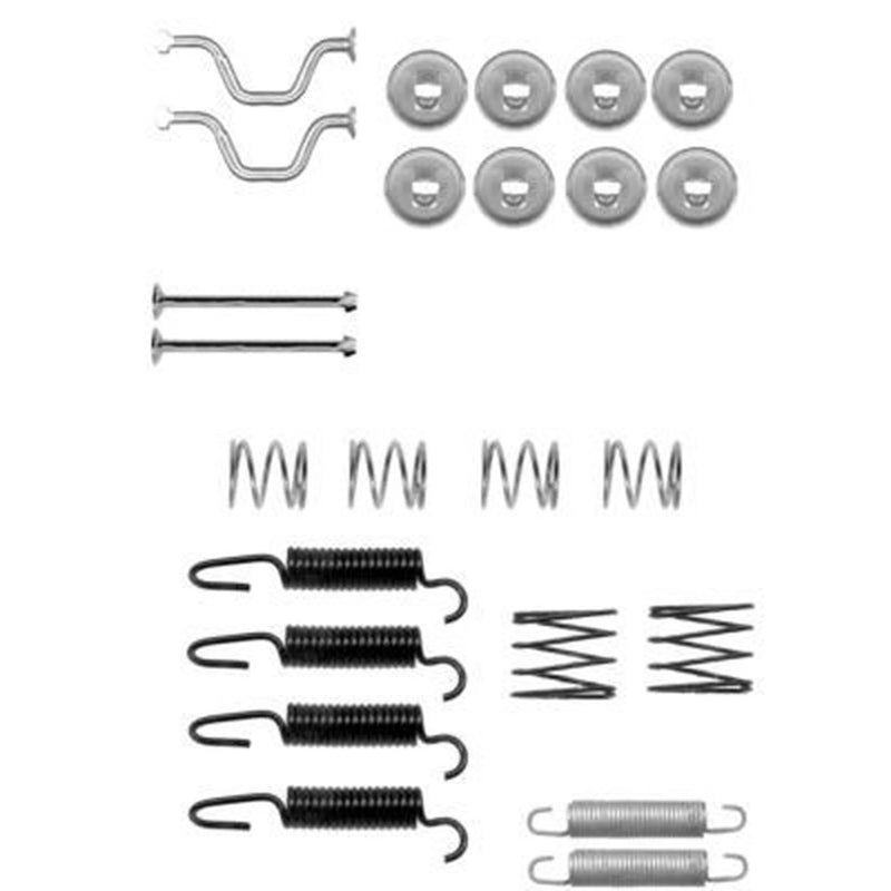 Textar Parking Brake Shoe Accessory Kit Rear 97034700