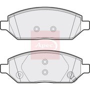 Apec Front Brake Pad Set PAD2098