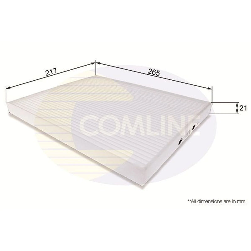 Comline Cabin Air Filter (Pollen Filter) EKF137