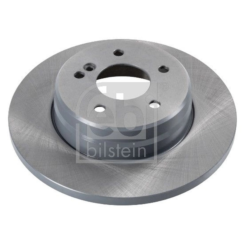 Febi 2 x Solid Rear Brake Discs 17829