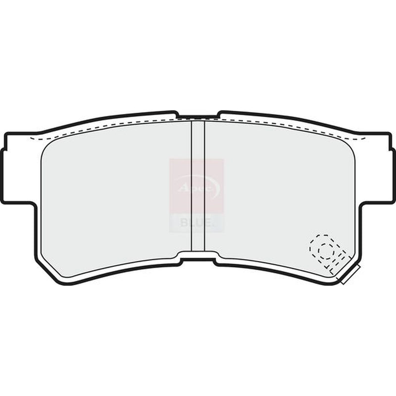 Apec Rear Brake Pad Set PD3812
