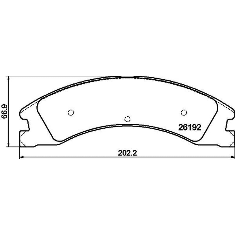 Mintex Brake Pad Set MDB3901
