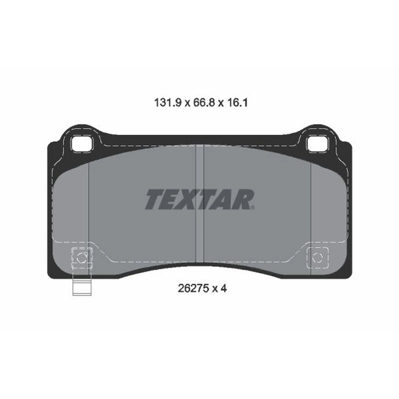 Textar Front Brake Pad Set 2627501