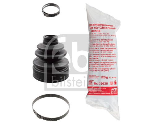 Febi Drive Shaft Bellow Kit transmission sided Rubber