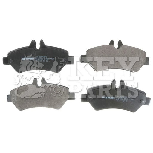 Key Parts 4 x Rear Brake Pad Set KBP1975